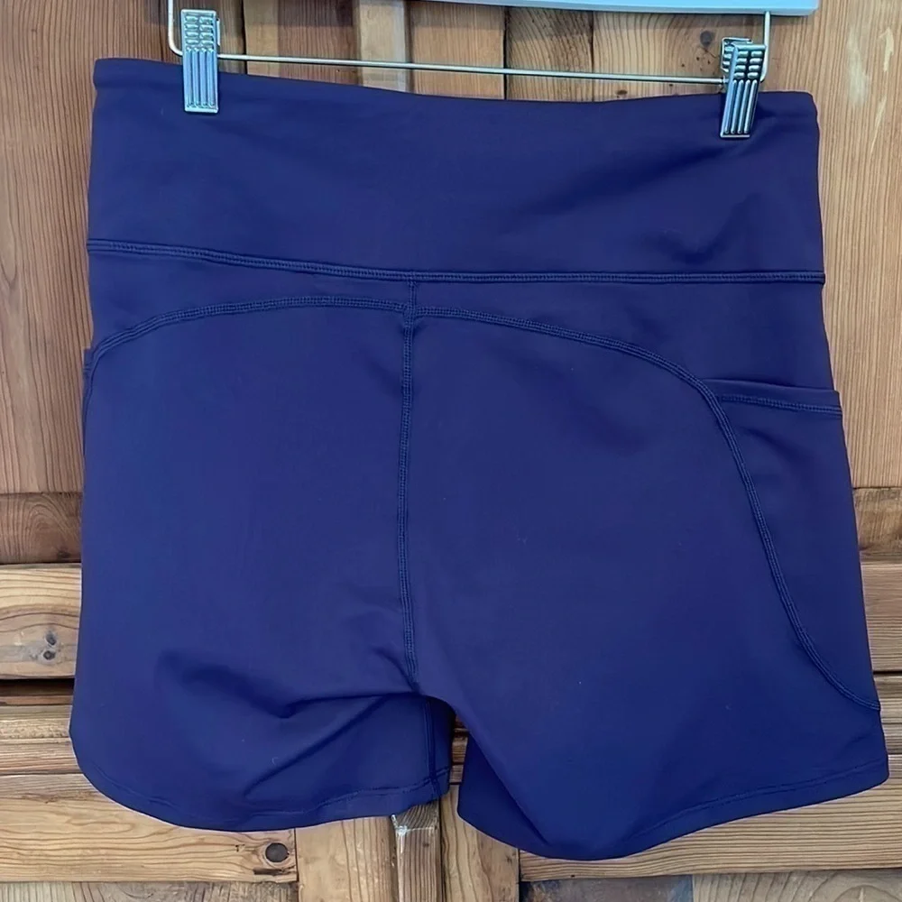 NWT The Gym People Purple Compression Shorts Sz. XL - Picture 10 of 11